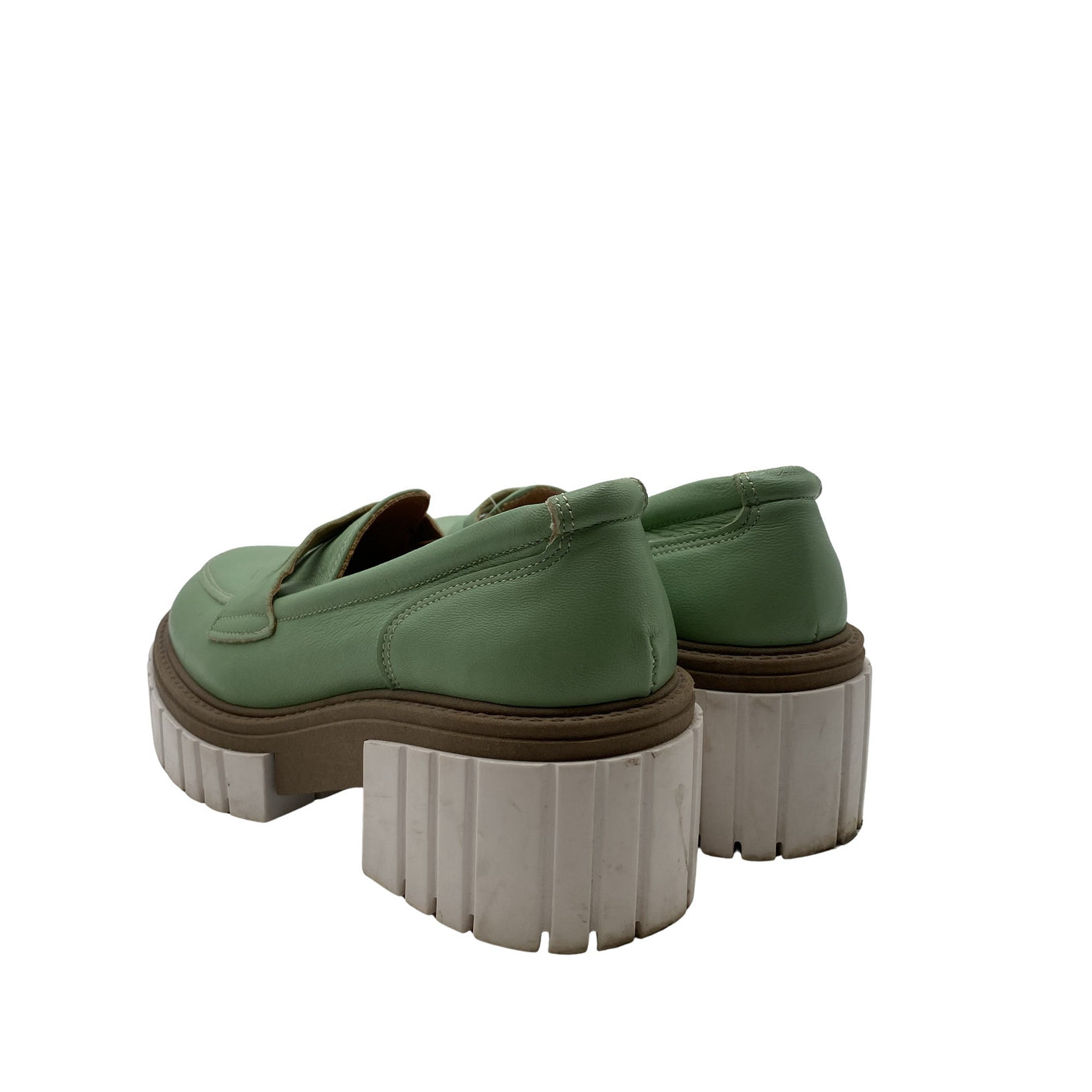 Unisex Vamsko - Loafers, size 38 - Green (2)