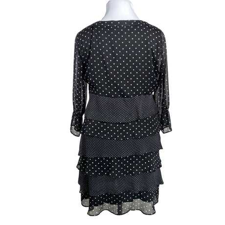 Unisex Micha - Schiffon dress, size 42 - Black (2)