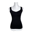 Unisex Zizzi - Tricot tank top, size 40 - Black ()