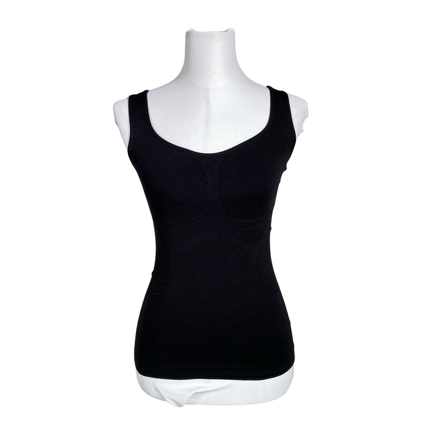 Unisex Zizzi - Tricot tank top, size 40 - Black (1)