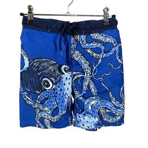 Unisex Lindex - Swim trunks, size 146 - 152 - Blue (1)