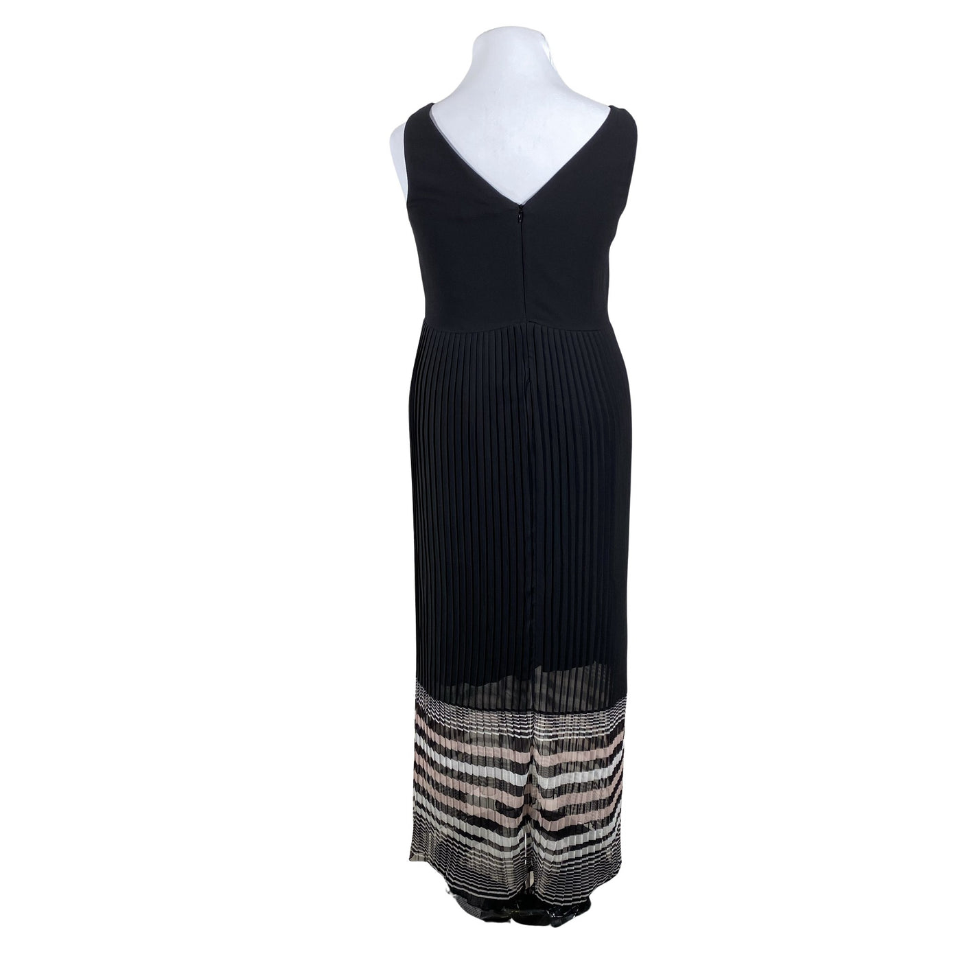 Unisex Pianurastudio - Schiffon dress, size 42 - Black (2)