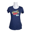 Unisex Columbia - T-shirt, size 36 - Blue ()