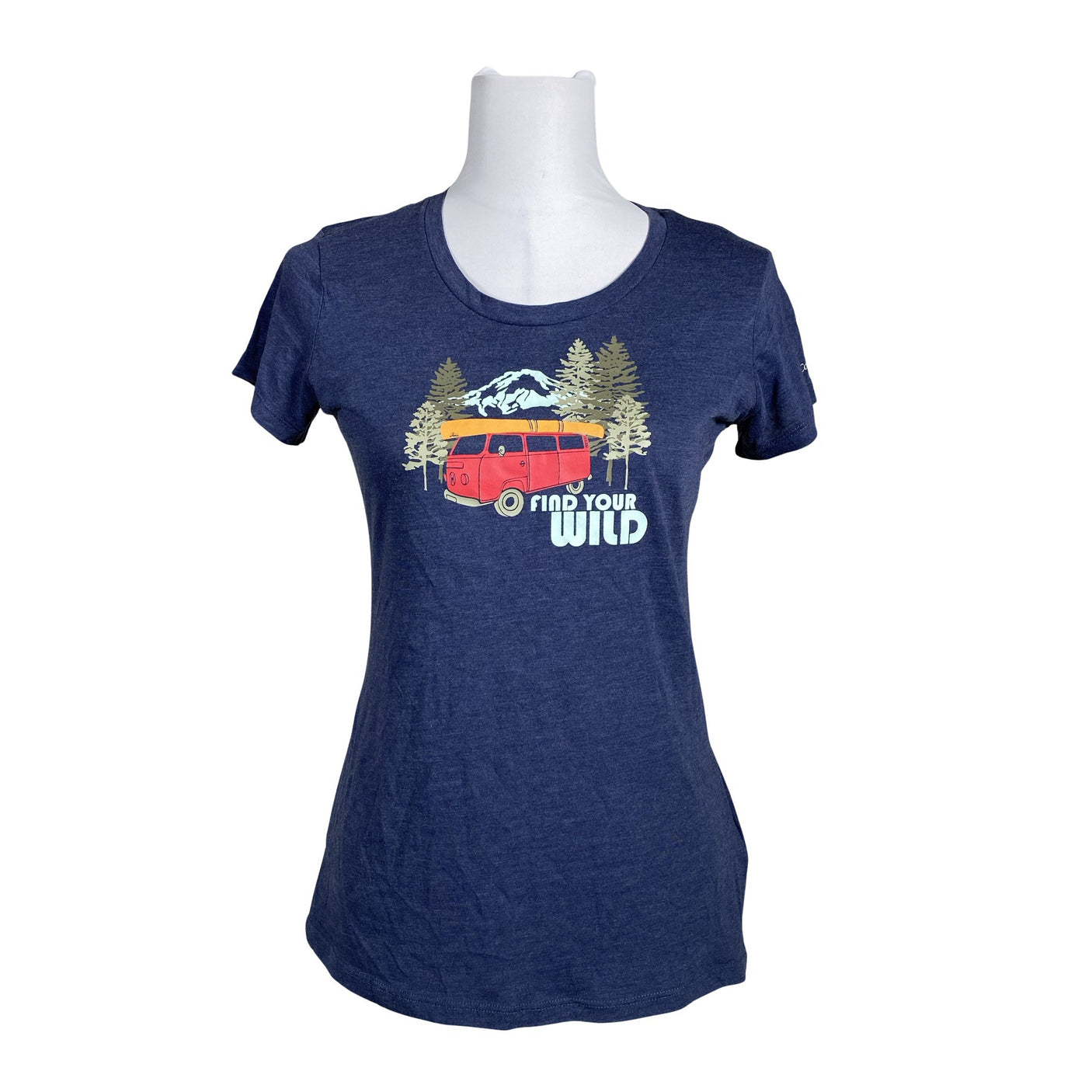 Unisex Columbia - T-shirt, size 36 - Blue (1)
