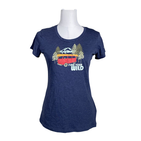 Unisex Columbia - T-shirt, size 36 - Blue ()