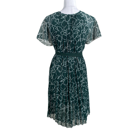Unisex Your Face - Schiffon dress, size 38 - Green (2)