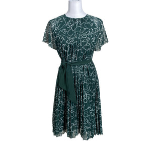 Unisex Your Face - Schiffon dress, size 38 - Green (1)