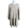 Unisex Gauhar - Tricot dress, size 40 - Beige ()