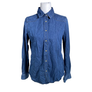 Unisex Massimo Dutti - Denim shirt, size 40 - Blue (1)