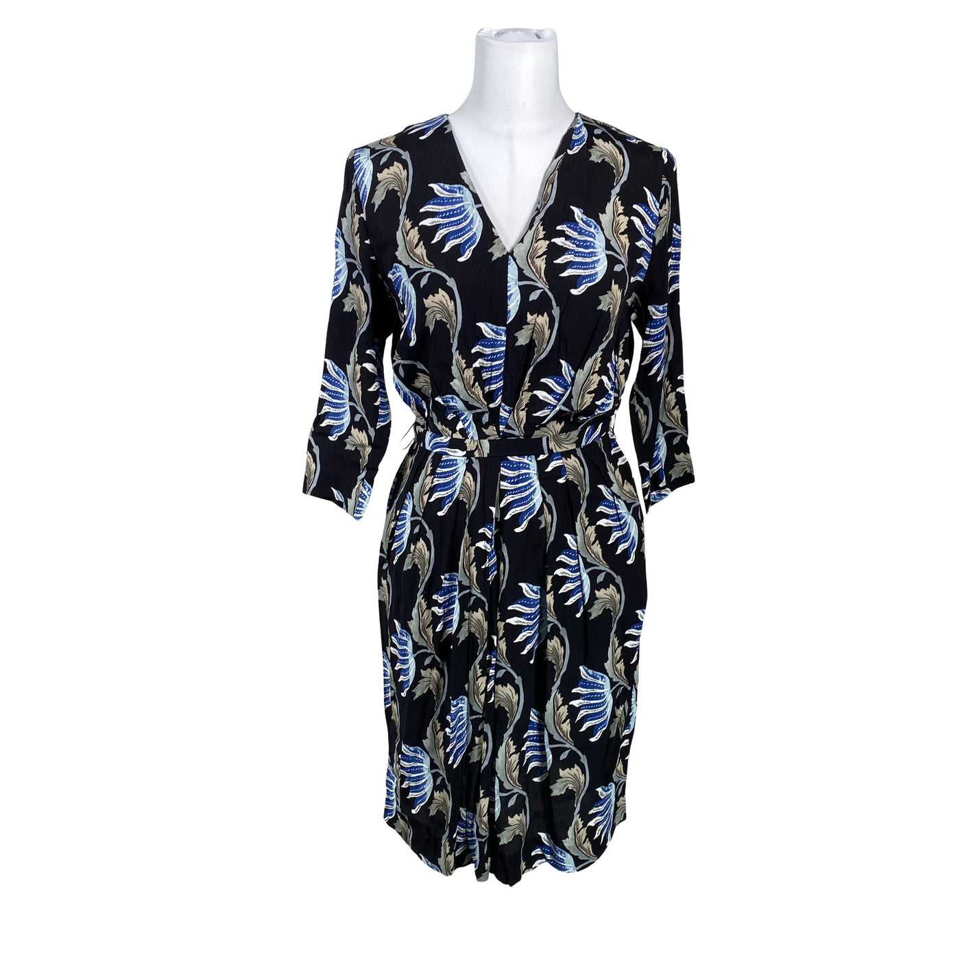 Unisex &Other Stories - Schiffon tunic, size 34 - Black (1)