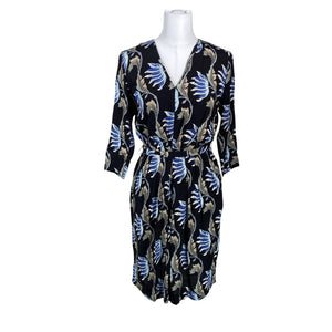 Unisex &Other Stories - Schiffon tunic, size 34 - Black (1)