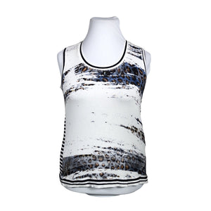 Unisex Elisa Cavaletti - Tricot tank top, size 42 - White (1)