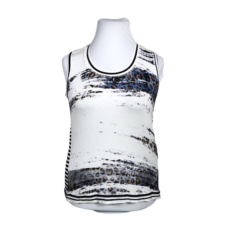 Unisex Elisa Cavaletti - Tricot tank top, size 42 - White ()