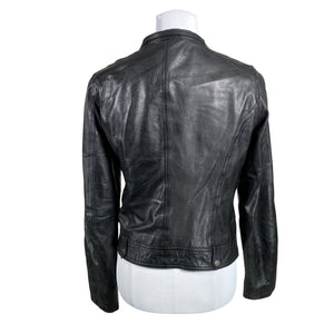Unisex S.T.I - Leather jacket, size 38 - Black (2)
