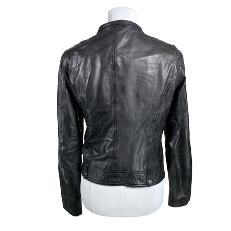 Unisex S.T.I - Leather jacket, size 38 - Black (2)