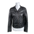 Unisex S.T.I - Leather jacket, size 38 - Black ()
