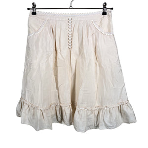 Unisex Monton - Fabric skirt, size 38 - Natural white (1)