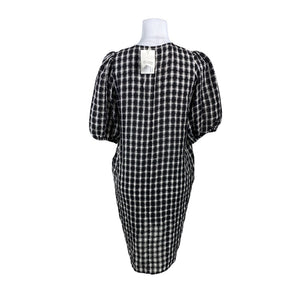 Unisex Second Female - Schiffon dress, size 38 - Black (3)