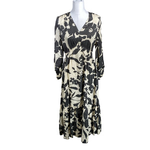 Unisex Marc O'Polo - Schiffon dress, size 40 - Gray (1)