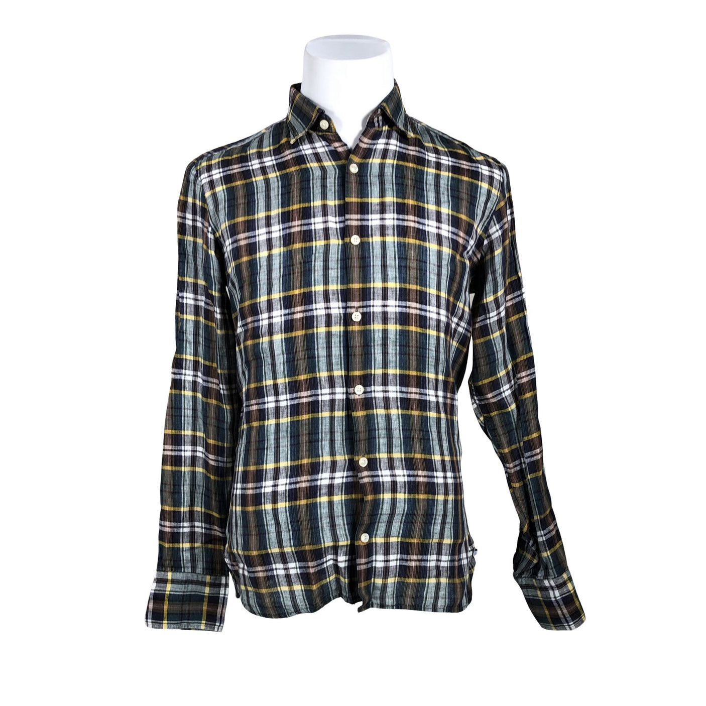 Unisex J.Lindeberg - Collared shirt, size M - Blue (1)