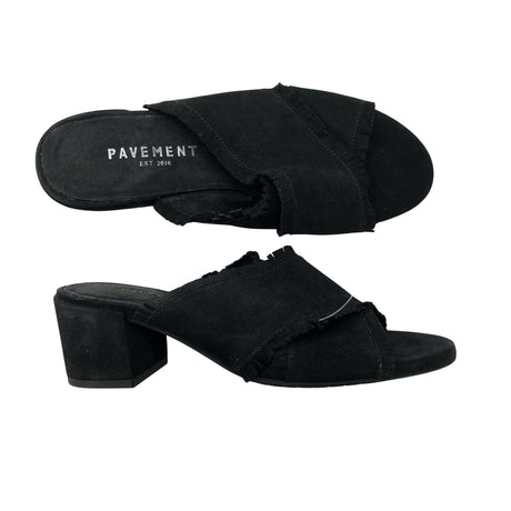 Unisex Pavement - Heeled sandals, size 37 - Black ()