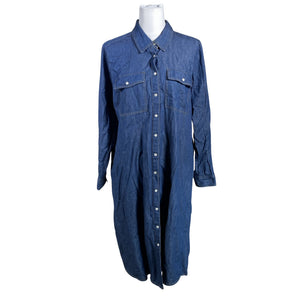 Unisex Fransa - Denim dress, size 40 - Blue (1)