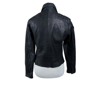 Unisex Esprit - Leather jacket, size 38 - Black (2)