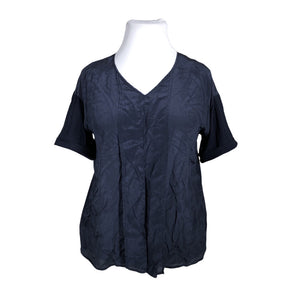 Unisex Weekend by MaxMara - Short-sleeved blouse, size 46 - Blue (1)