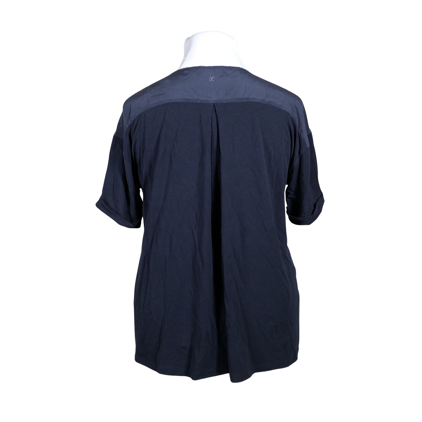 Unisex Weekend by MaxMara - Short-sleeved blouse, size 46 - Blue (2)