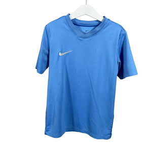 Unisex Nike - Sports shirt, short sleeve, size 128 - 134 - Light blue (1)