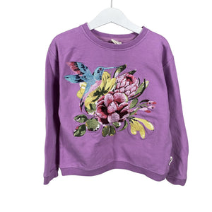 Unisex Ma-ia Family - Sweatshirt, size 110 - 116 - Violet (1)