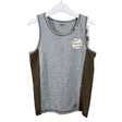 Unisex POMPdeLUX - Tricot tank top, size 134 - 140 - Gray ()