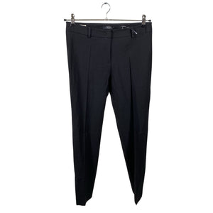 Unisex Weekend by MaxMara - Straight leg trousers, size 36 - Black (1)