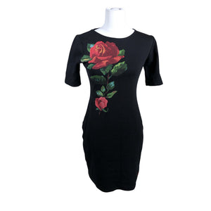 Unisex Desigual - Sweatshirt dress, size 38 - Black (1)