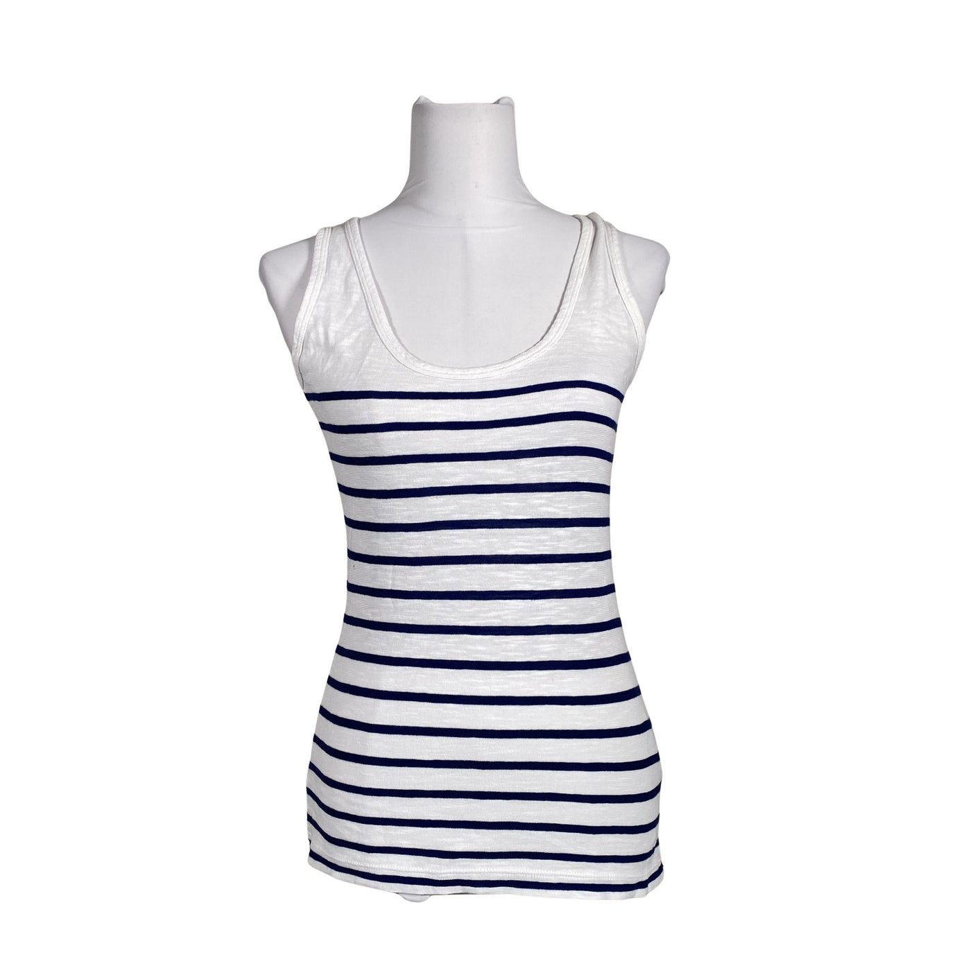 Unisex Marc O'Polo - Tricot tank top, size 34 - White (1)