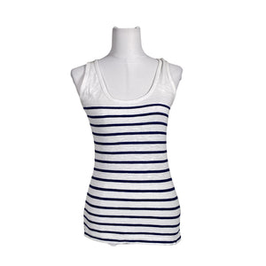 Unisex Marc O'Polo - Tricot tank top, size 34 - White (1)