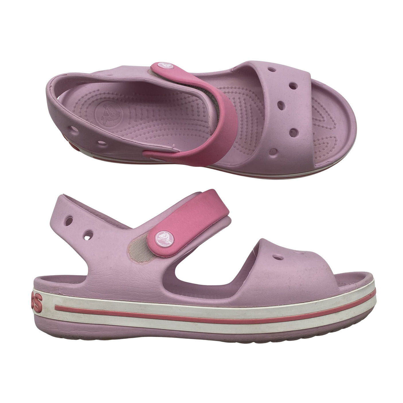 Unisex Crocs - Sandals, size 34 - Light pink (1)