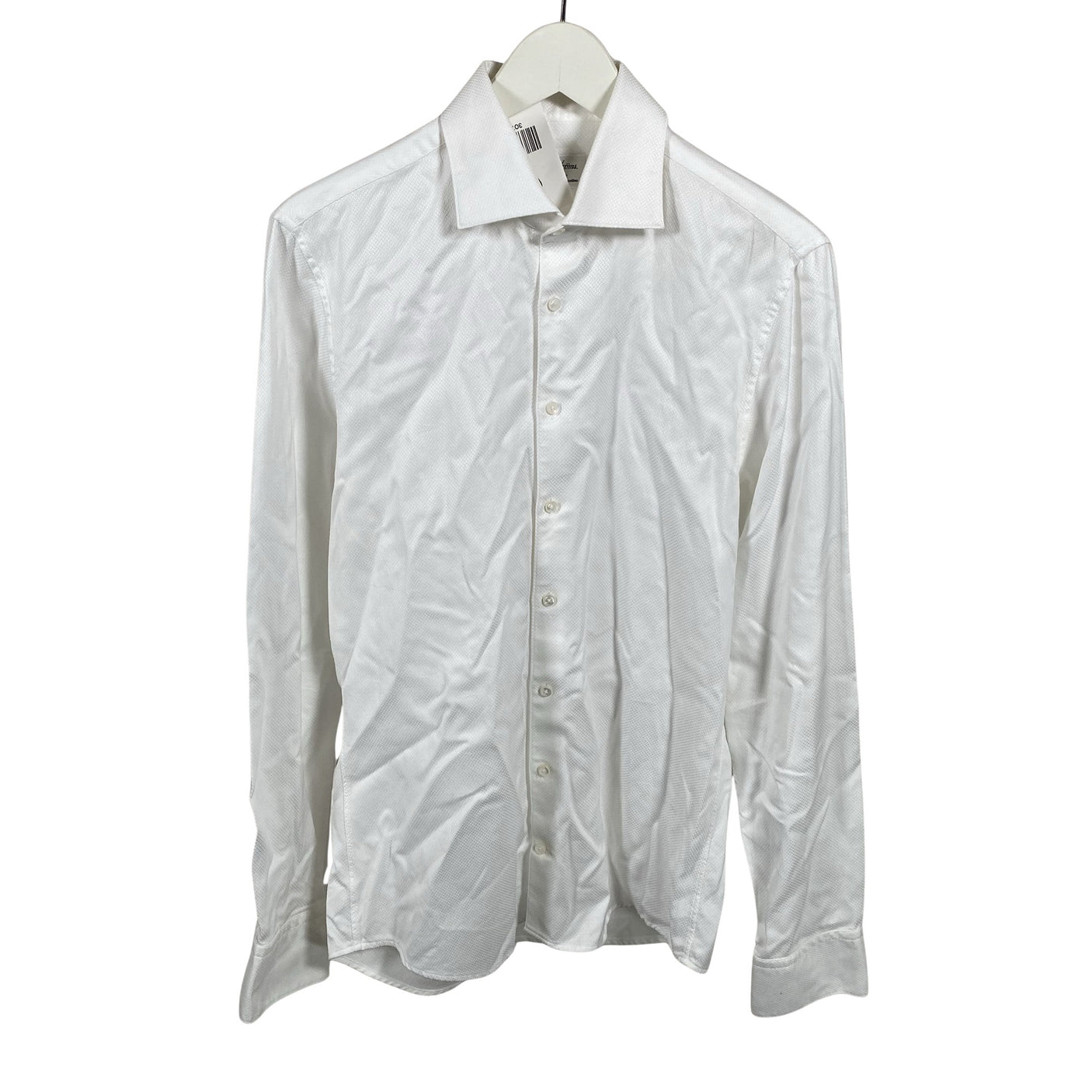 Unisex Stenströms - Collared shirt, size M - White (1)