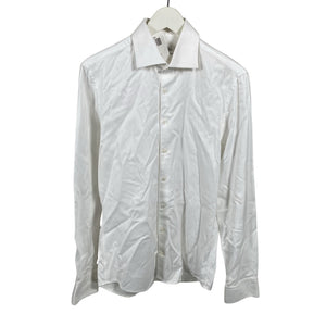 Unisex Stenströms - Collared shirt, size M - White (1)