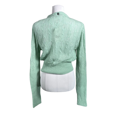 Unisex Twinset - Cardigan, size 38 - Green (2)
