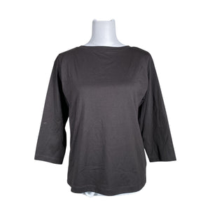 Unisex Muji - Tricot shirt, size 34 - Brown (1)