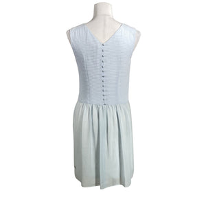 Unisex Hugo Boss - Schiffon dress, size 38 - Light blue (2)