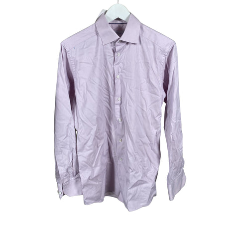 Unisex Eton - Collared shirt, size M - Light pink ()