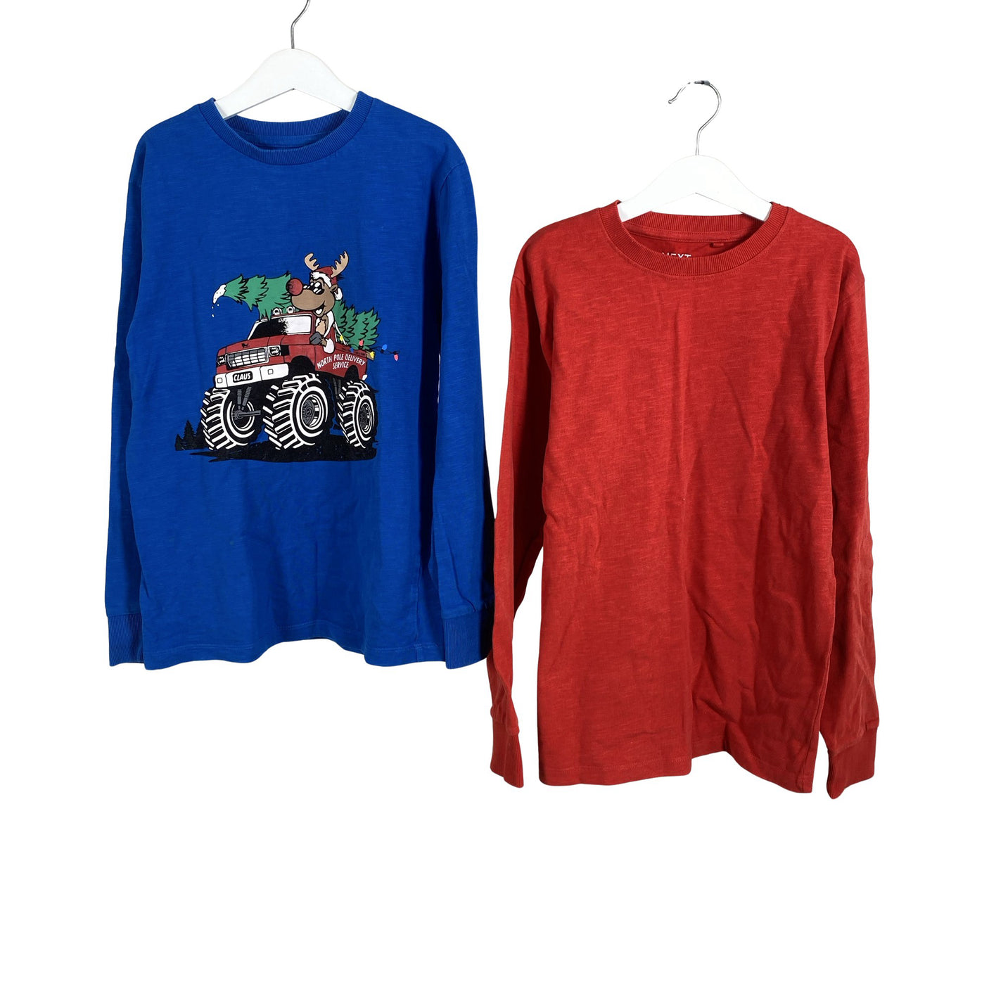 Unisex Next - Tricot shirt, size 140 - 146 - Red (1)