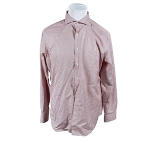 Unisex Canali - Collared shirt, size XL - Light pink (1)