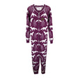 Unisex Jonathan - Wool overall, size 128 - 134 - Violet ()