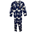 Unisex Jonathan - Wool overall, size 116 - 122 - Blue ()