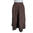 Unisex Arket - Fabric skirt, size 34 - Brown ()