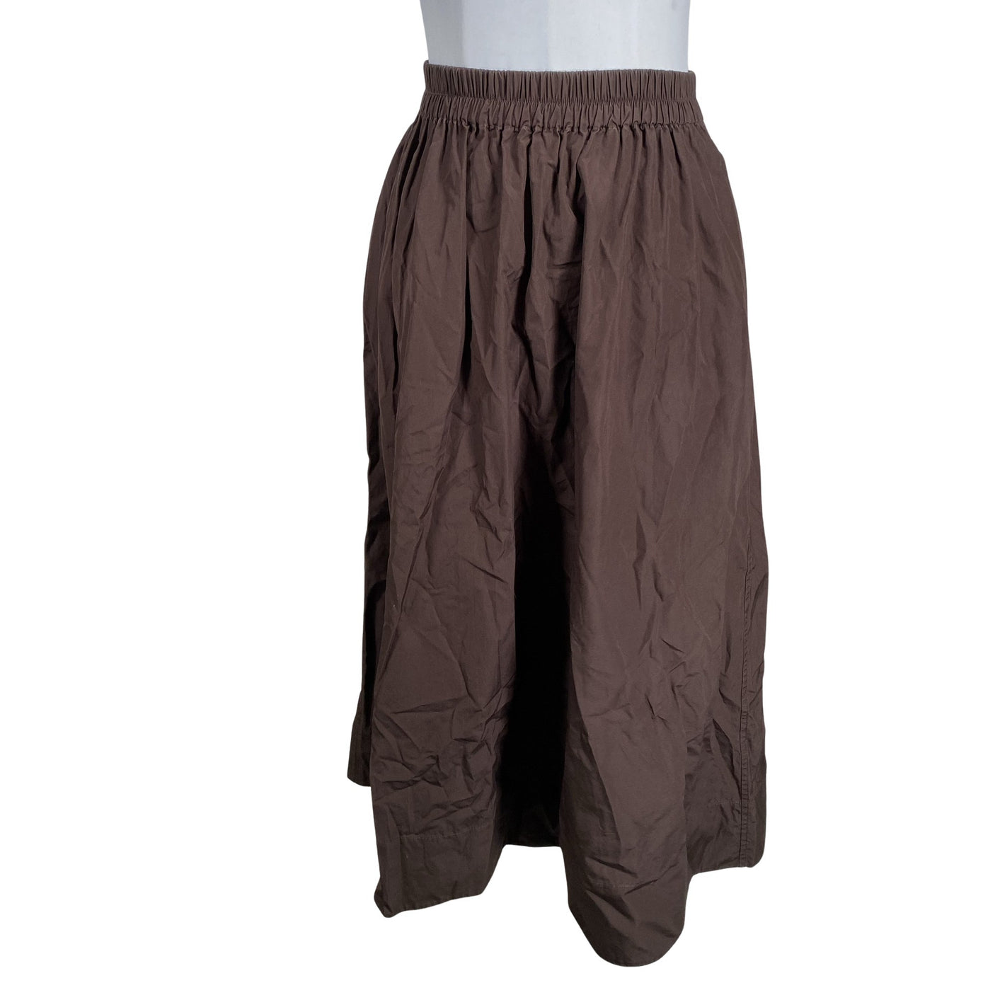 Unisex Arket - Fabric skirt, size 34 - Brown (1)