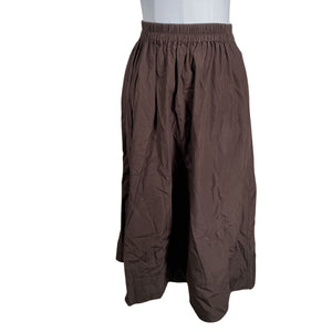 Unisex Arket - Fabric skirt, size 34 - Brown (1)